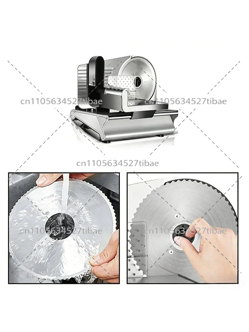 Home Use Toast Bread Slicer 110V/220V Meat Cutter for Beef Roll And Mutton Slice Food Cutter Machine for Kitchen