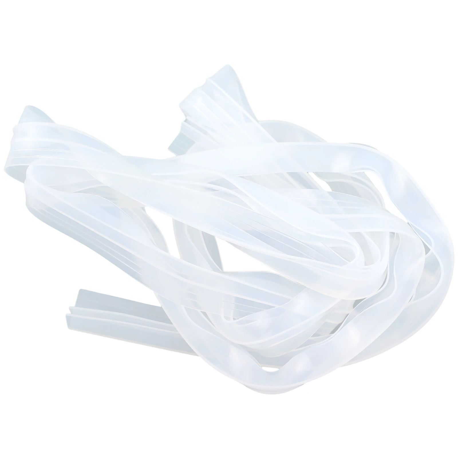 2m F Shaped Seal Strip for Glass Shower Doors Built for 6mm Thickness to Reduce Water Migration and Heat Transfer