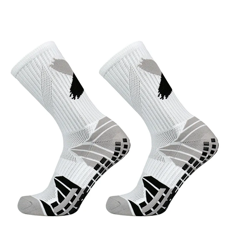 New heel X pattern football socks Silicone non-slip football socks Men's and women's running basketball volleyball socks