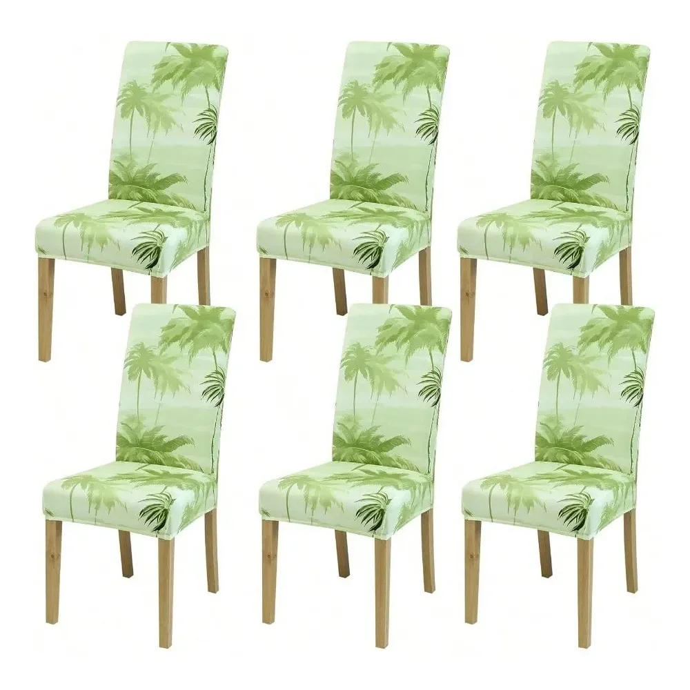 

Chair Covers, Dining Room Chair Cover Set Of 6, Stretch Kitchen Chair Covers, Detachable Washable Chair Cover, Parsons Chair Sl