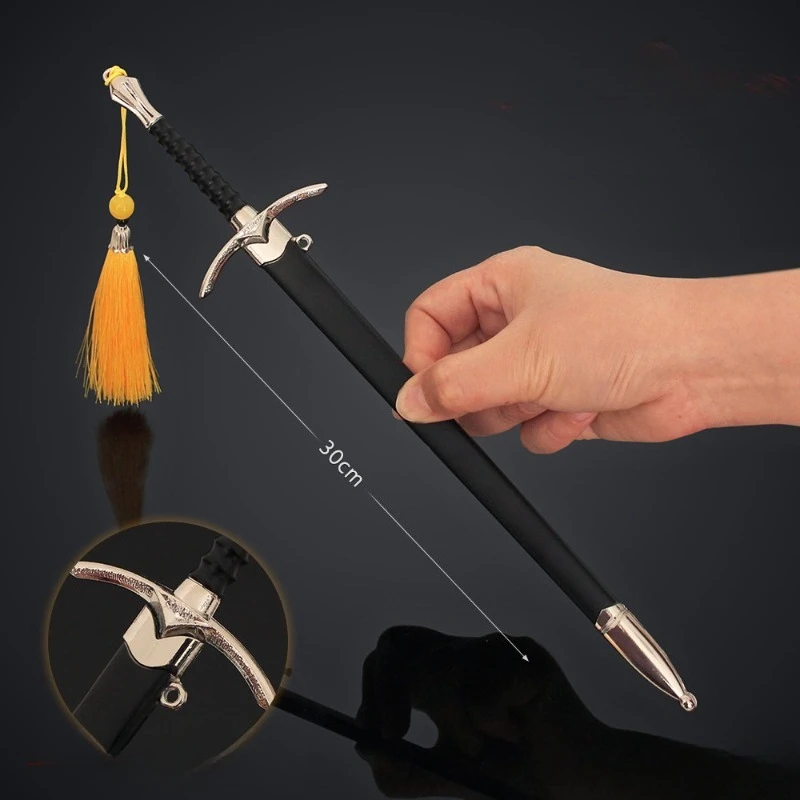 30cm/11,81 pulgadas The Rings Gandalf Enemy Esgrima aleación vaina espada modelo Metal juguete película y televisión periféricos adornos regalo
