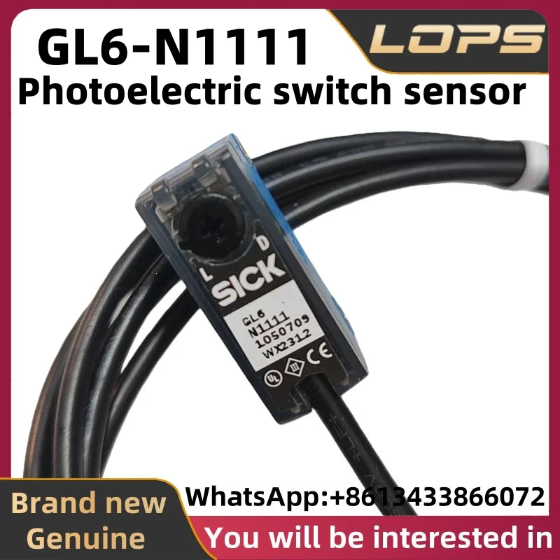 GL6-N1111 Brand new original SICK Photoelectric switch sensor, large quantity in stock, welcome to consult