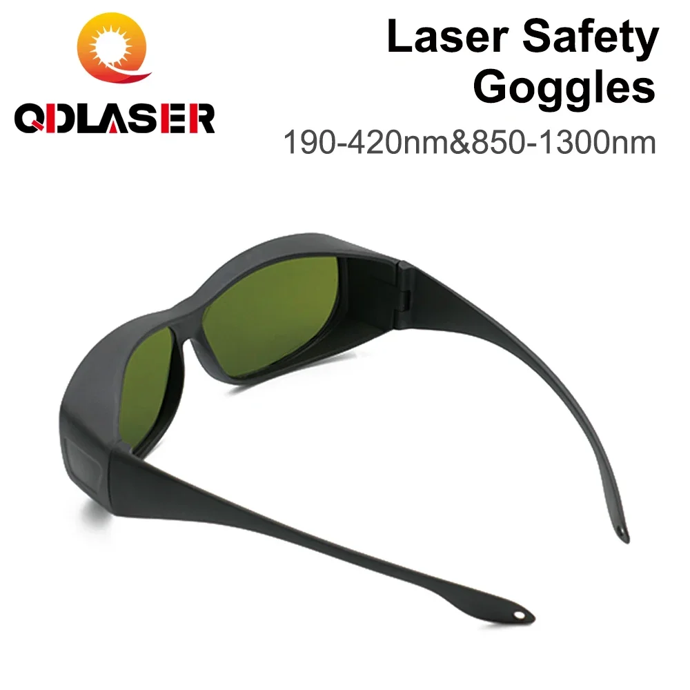 Imagem -04 - Qdlaser-óculos de Proteção para Yag Dpss Fibra Laser Óculos de Segurança Estilo c Od6 Plus Blindagem 1064nm