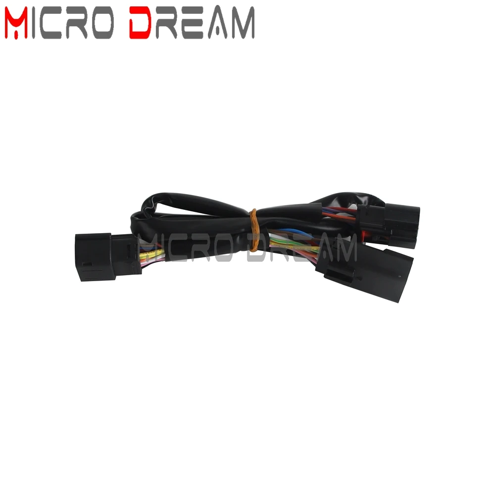 Motorcycle LED Tour-Pak 12 PIN To 6PIN Adapter Harness For Harley Road Glide 117 2024 CVO Road Glide FLTRXSE Street Gide 23 24