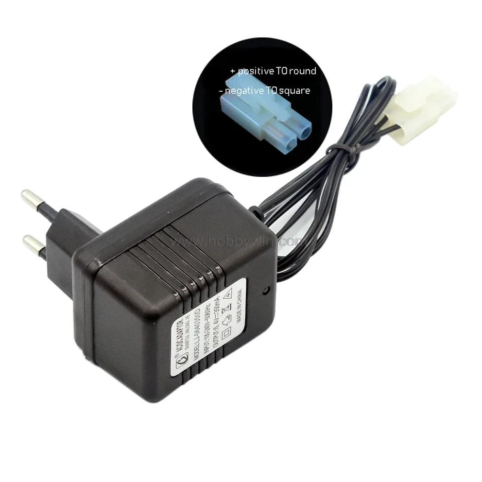 6.4V 350mA EU Charger KET-2P Rev male plug for 2S LiFePO Battery RC Car Truck Boat