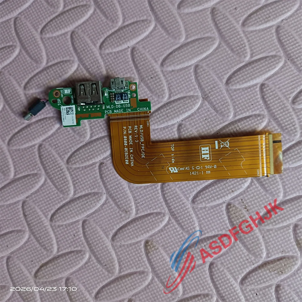 For Dell Venue 11 Pro T06G 5130 MLD-DB-USB Charging Interface Printed Circuit Board tested OK