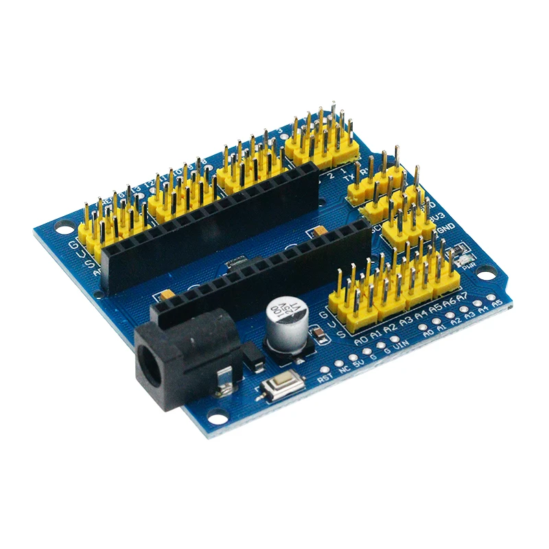 NANO/O IO Ekspansi Sensor Perisai Modul untuk Arduino UNO R3 Nano V3.0 3.0 Controller Kompatibel Papan I2C PWM Antarmuka 3.3V
