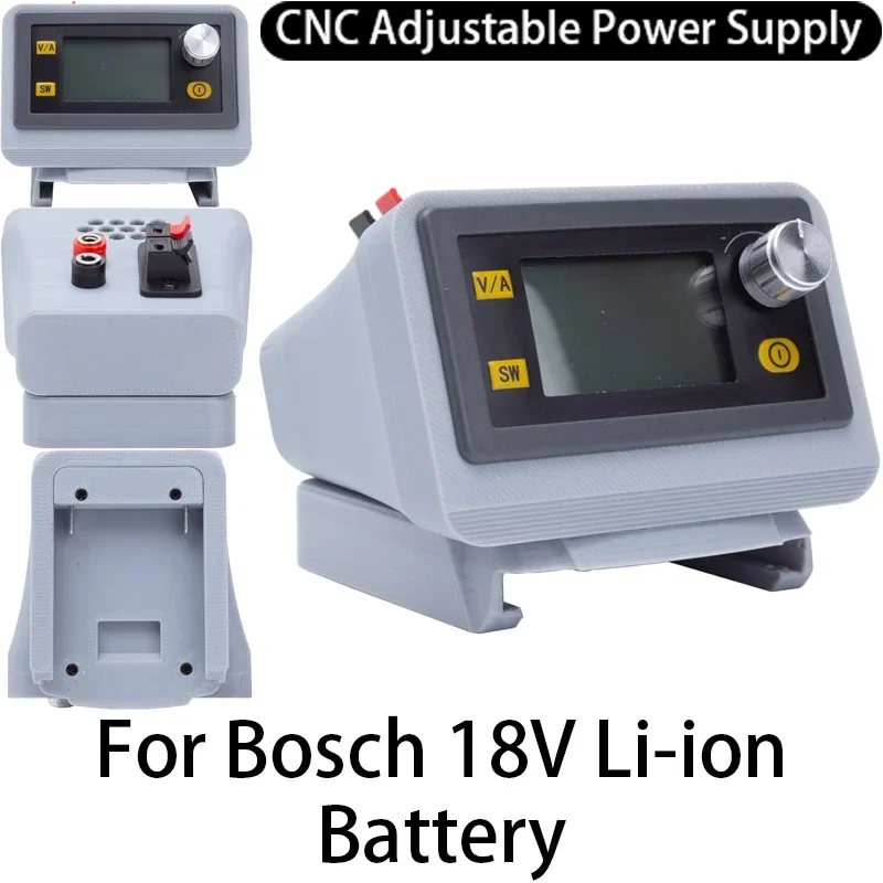 CNC Adjustable Power Supply for Bosch 18V Li-ion Battery Adapter Voltage Control CNC Adjustable DC Power Supply