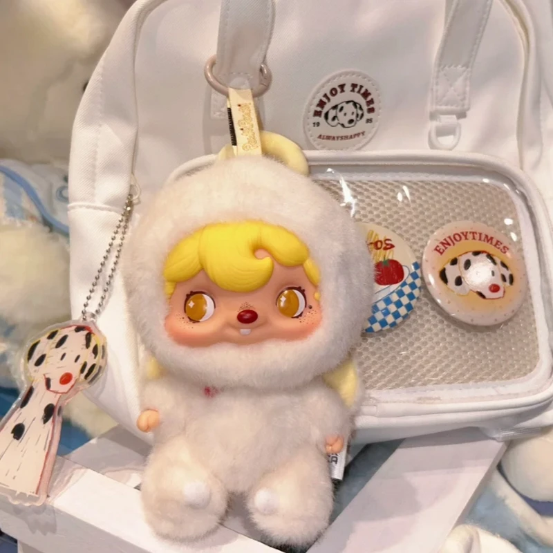 حقيقية Pouka Pouka سلسلة دمية الفينيل صندوق أعمى Kawaii حقيبة المعلقات ديكور Pouka الشكل جمع صندوق غامض لعبة عصرية الهدايا