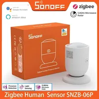 SONOFF SNZB-06P Zigbee Human Presence Sensor Motion Pet Monitoring Sensor Home Warehouse Prevent Theft Security Detector