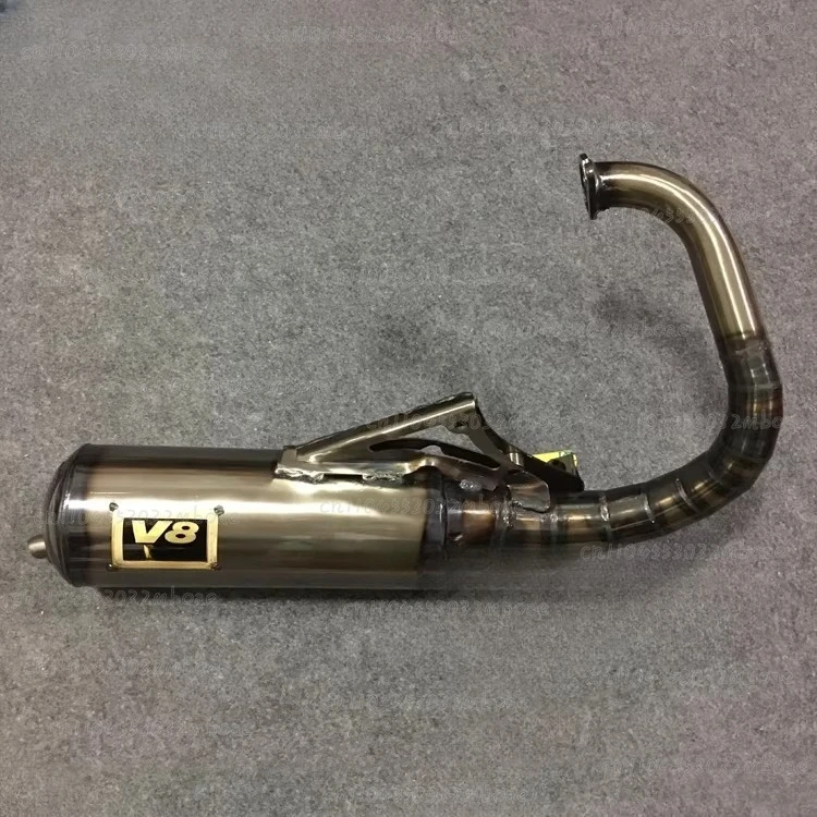 

Подходит для DIO50 AF18/27/28 Phase, модифицированный комплект выхлопной трубы V8, ручная регулировка, 70-90 куб. см, W005