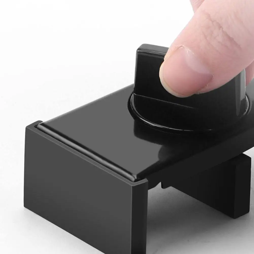 4 Piece No-Drill Sliding Door Lock for For home Use Anti-Fall Window Lock Soft Pad Protection Door Thickness 1mm to 28mm Range