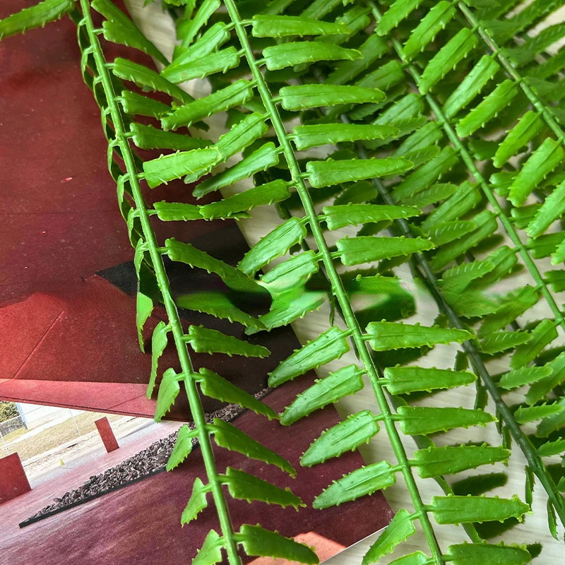 INS 68CM Simulation Fern Leaf Photography Props Home Store Decoration Green Plants