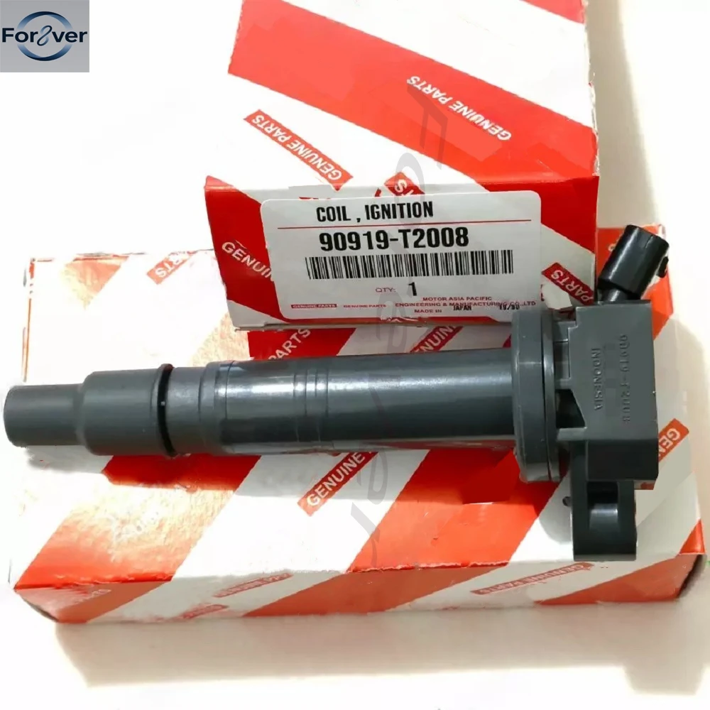 

4 шт. OEM катушка зажигания 90919-T2008 подходит для Toyota-a Fortuner Hiace Hilux 4Runner