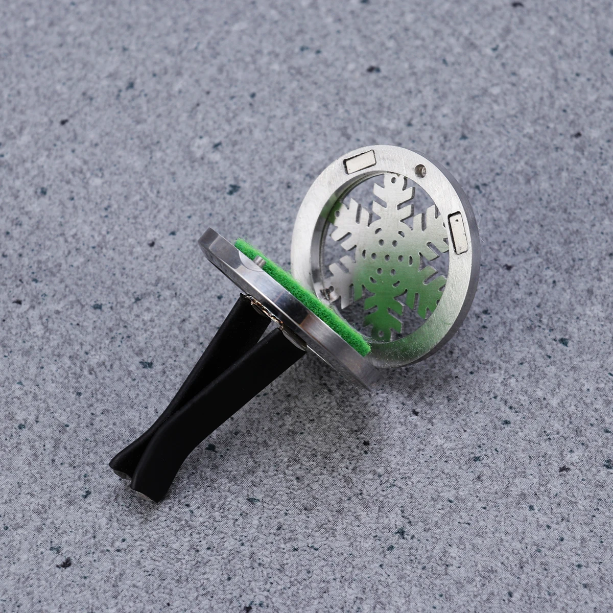

Stainless Steel Car Air Freshener Clip Aromatherapy Cotton Pads Perfume Diffuser Vent Mini Decorations for Car Home Office