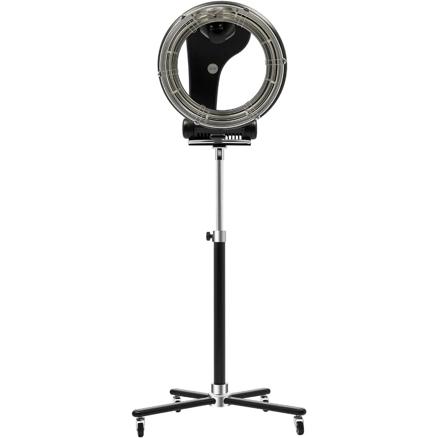 

1KW Professional Hair Dryer Salon Drying Perming Machine 3 in 1 Orbiting Hair Steamer Sit Under Salon Color Processor with Roll