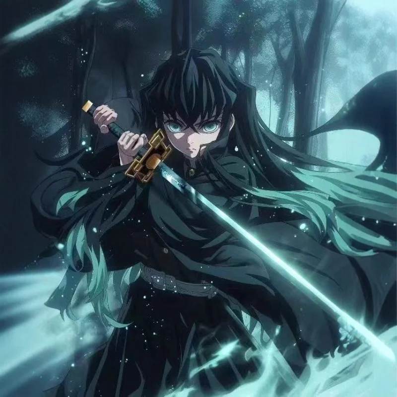 10 cm Dämonen Slayers Tokitou Muichiro Plüsch Spielzeug Hochwertige Figur Spiel Anime Cosplay Gefüllte Puppe Körper Quietschen Plüsch Anhänger – Detail 6