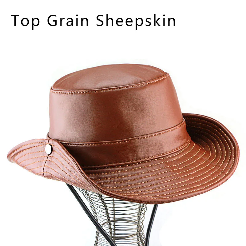 cappello-da-cowboy-in-vera-pelle-da-uomo-ideale-per-attivita-all’aperto-protezione-solare-cappello-da-pescatore-stile-retro-perfetto-per-escursioni-spiaggia-e-viaggi-adatto-a-tutte-le-stagioni