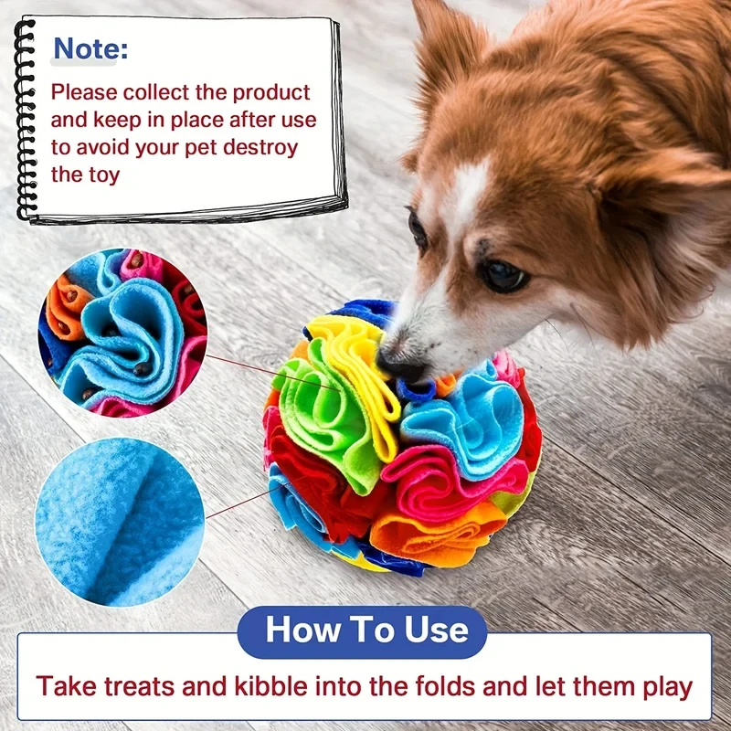 Interactive Dog Toys Snuffle B - Dog Treat Puzzle Toy recension och pris