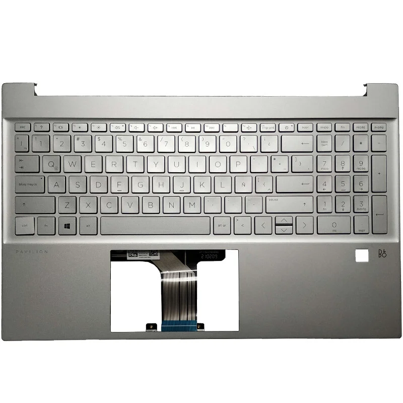 New For HP Pavilion 15-EH 15-EG Palmrest Cover w/FRP Backlit Keyboard M08910-001