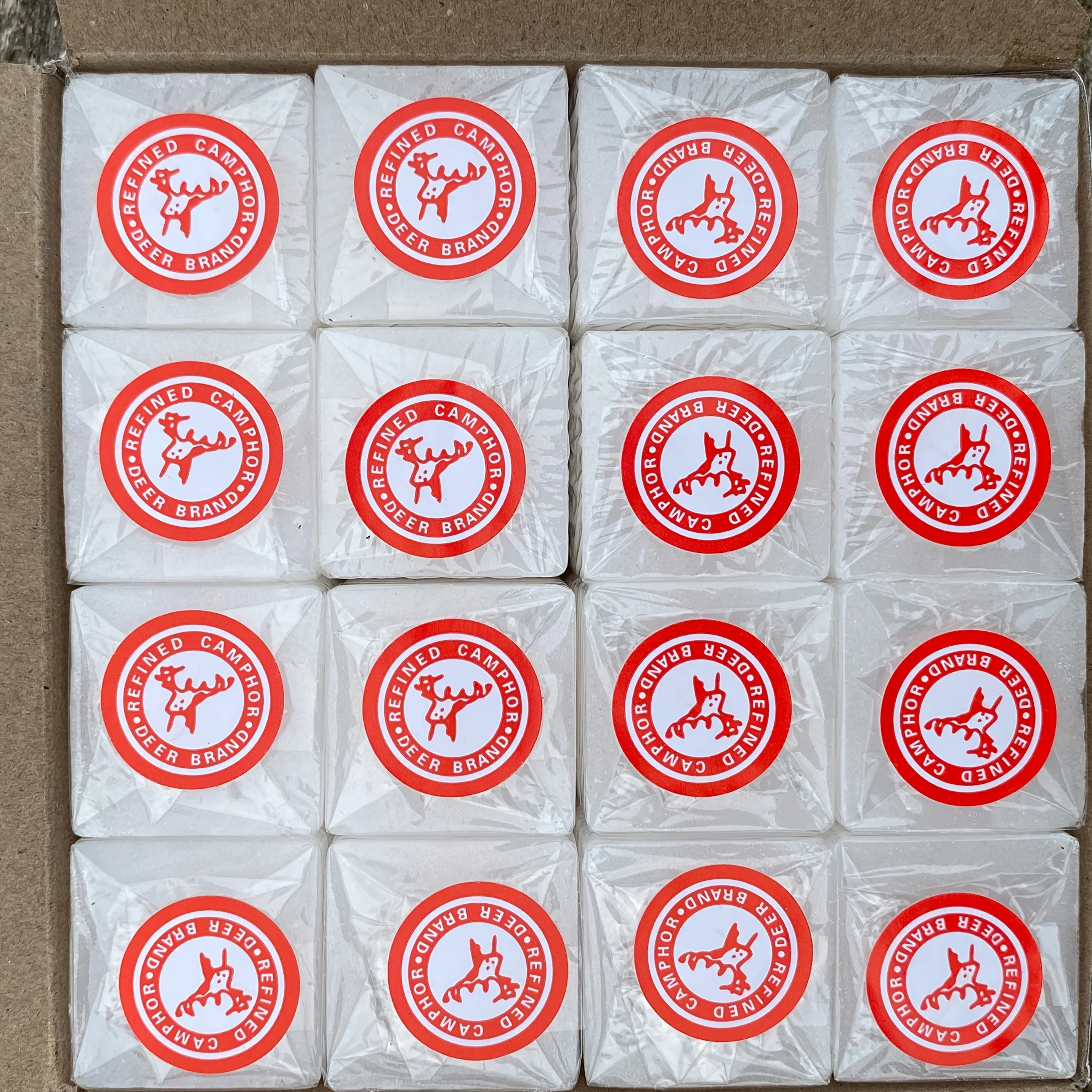 (300 g) 64 piezas, bloques de alcanfor comprimidos para armarios y cajones: mantienen la ropa fresca