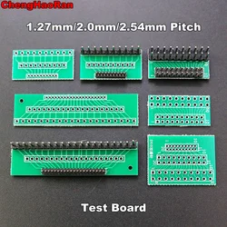 ChengHaoRan 1piece 1.27mm 2.0mm 2.54mm Pitch Transfer Plate Converter Single Double Row Pin PCB PCI Adapter Board