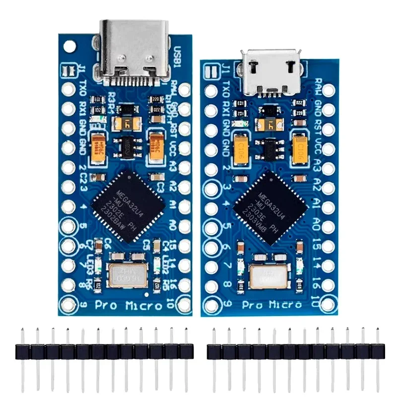 Pro Micro adopts Atmega32U4 usb update program 5V/16M single-chip microcomputer development board Type-C USB head