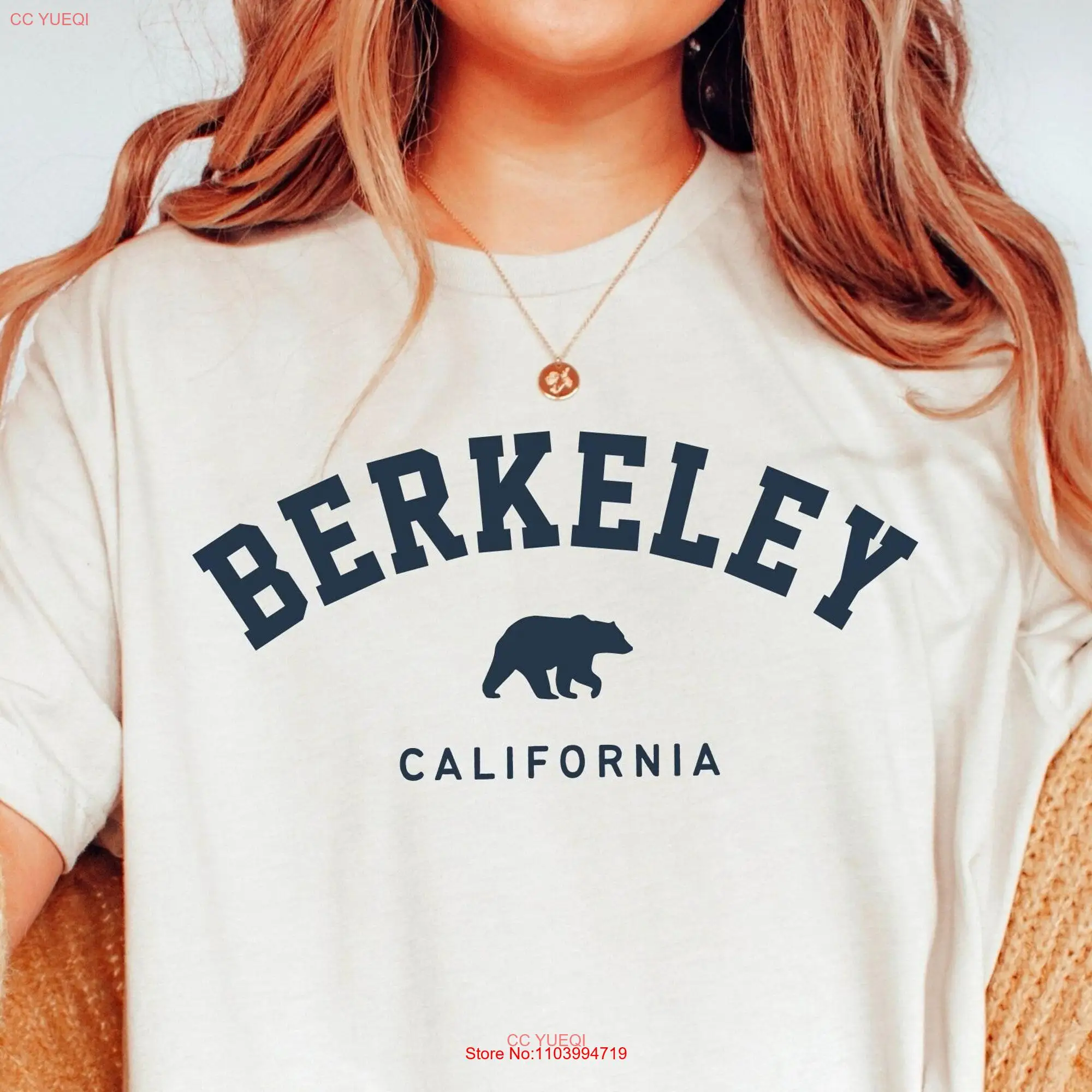 Berkeley California T Shirt Soft and Comfortable  long or short sleeves