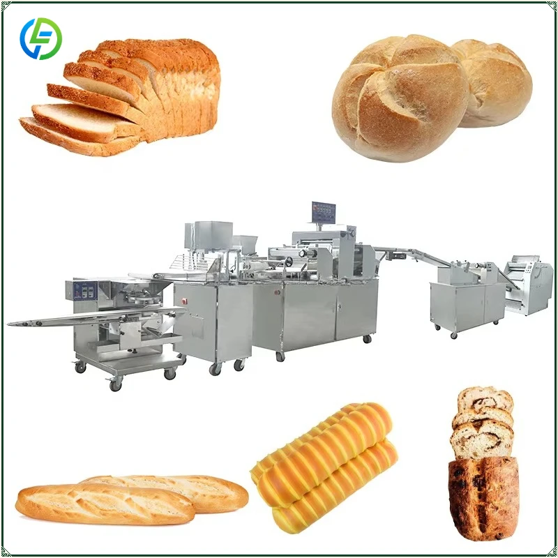Best Selling Electric Automatic Toast Bread Slicing and Forming Machine Manufacturing Plant Use High Productivity FL Customized