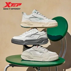 Xtep Skateboarding Shoes for Women 2025 Summer Lightweight Mesh Breathable Fashion Retro Street Style Leisure Shoes 875218310004
