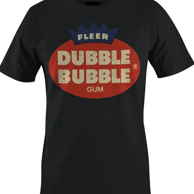 Officially Licensed Dubble Bubble Classic Gum Logo Men's T shirt