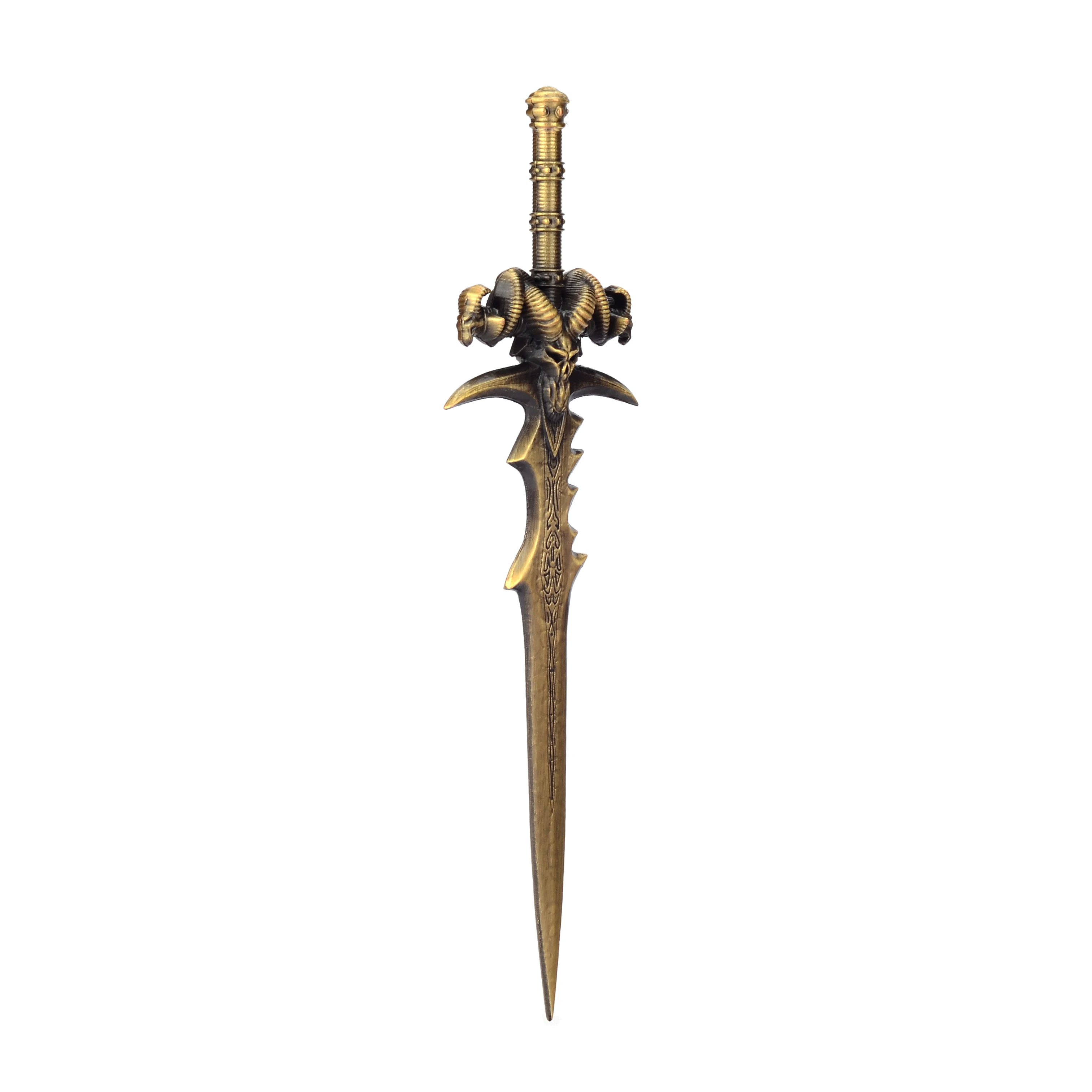 1PCS Goat Sword Zinc Alloy Letter Opener Mini Portalble Utility Knife Cutter Envelope Opener Mail Knife School Office Supplies - view 6
