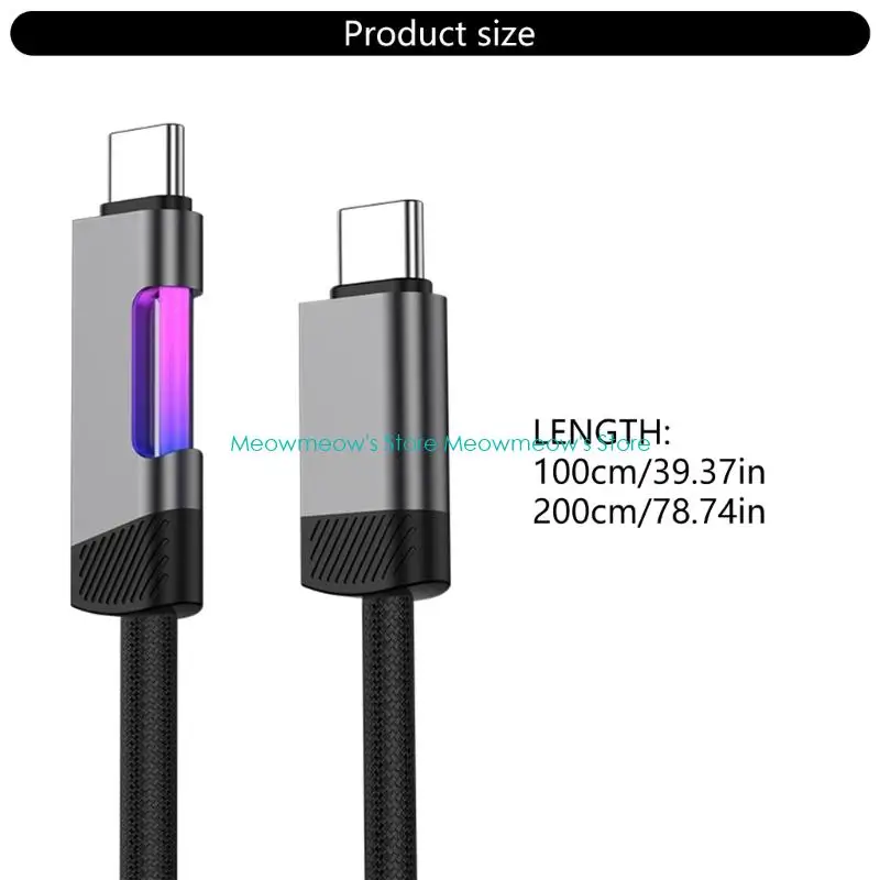 W91A 100W 전원 코드 합금 텍스처 다양한 전화 태블릿 랩탑