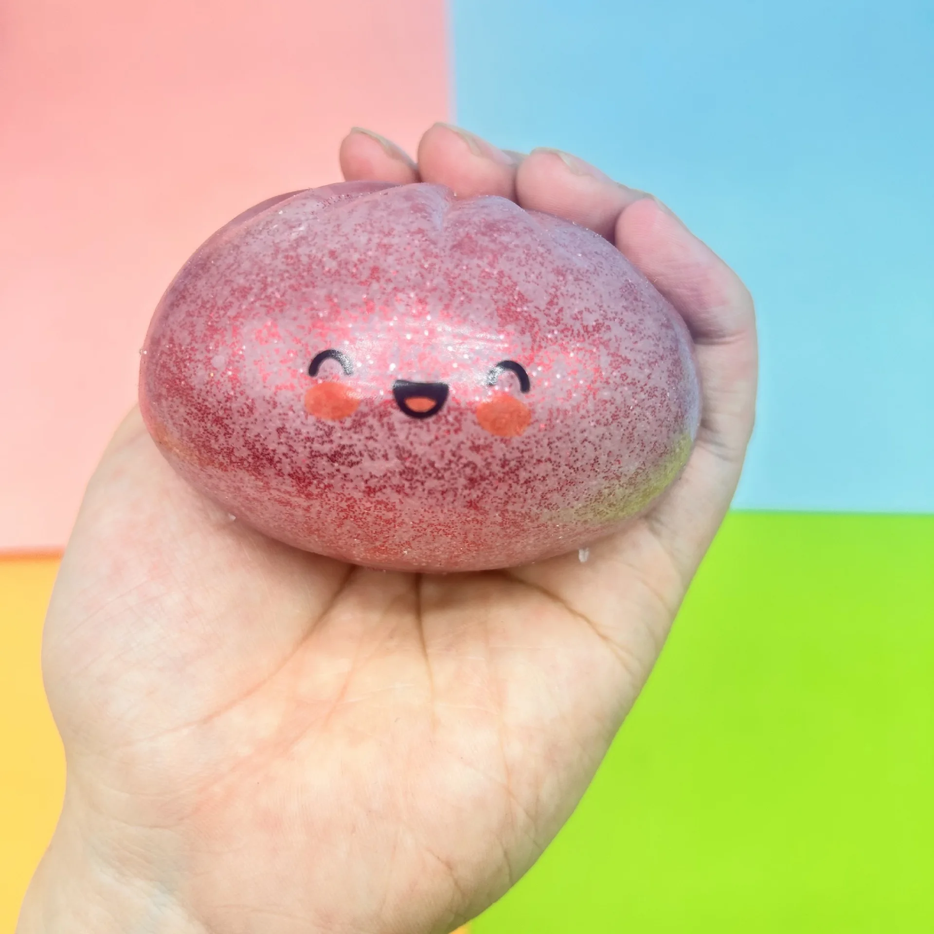 Squishy Dumpling Mystery Dumpling Squishies Handgemaakte drukverlichtende ballen Paasmandvullers Dumplings Squishy