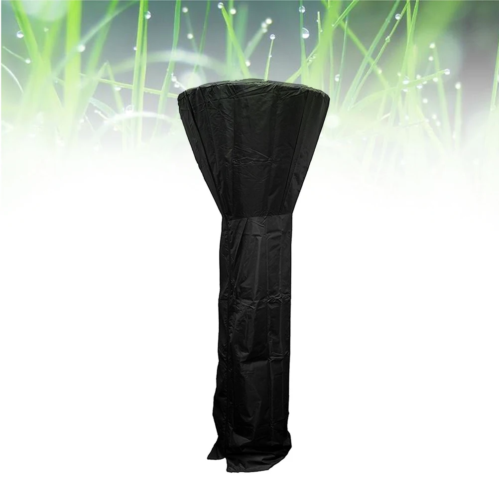

Outdoor Heater Cover Simple Waterproof Rain Cover for Home Outdoor Garden Courtyard (Black Umbrella-Type 84x221cm)