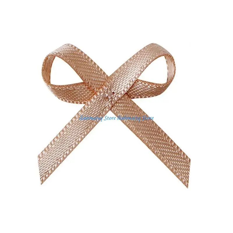 573B 200x/set Ribbon Bowknot for Gift Wrapping Sewing Embelishments Bowknot DIY