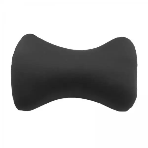 2x Deluxe Tube Microbead Bolster Pillow with Removable Cover, Odorless & Flexible, Head, Neck & for