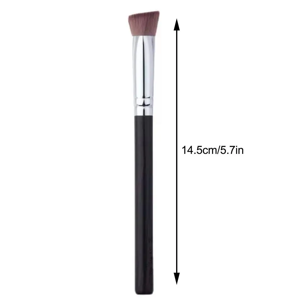 Angled Highlighter Brush Face Contour Foundation Concealer Brush Triangle Shape Synthetic Hair Foundation Highlighter Brushes