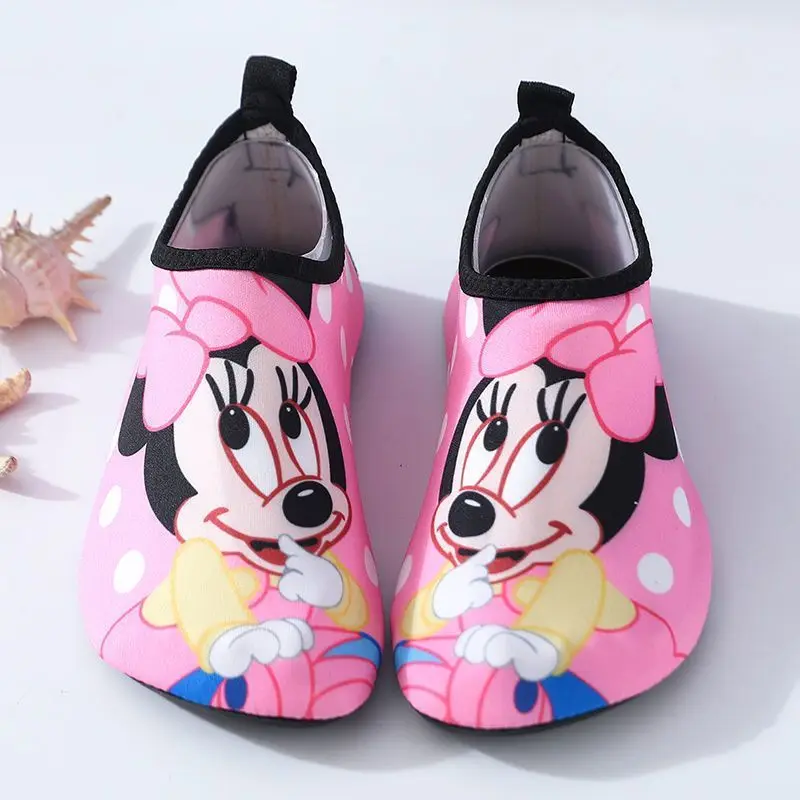 Sanrio Toddler Shoes for Boys and Girls Beach Shoes Disney Children\'s Soft Bottom Home Shoes Kids Comfy Floor Shoes