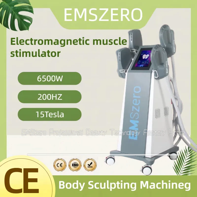 

Emszero Vertical RF Eletric Muscle Stimulation Lose Weight Fitness Body Shaping Buttocks Lift Massage Equipment 15 Tesla 6500W