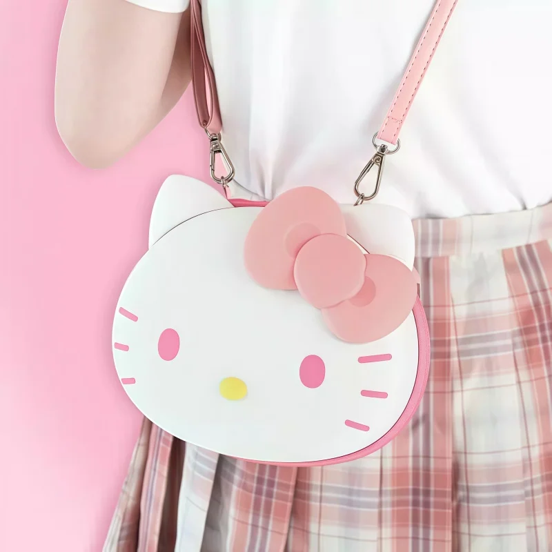 سانريو الكرتون تصميم مخصص مرحبا كيتي أذرع التحكم في ألعاب الفيديو حقيبة التخزين Ps5/Nspro/Xbox حقيبة تحكم حقيبة كتف أنيمي الطرفية