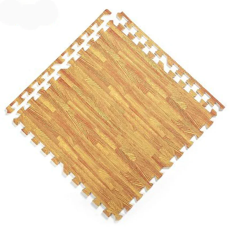 30x30cm tappetino Puzzle in legno schiuma ad incastro pavimento morbido Splicing tappetino strisciante per bambini tappetino da gioco per bambini tappetino Tatami per camera da letto addensato