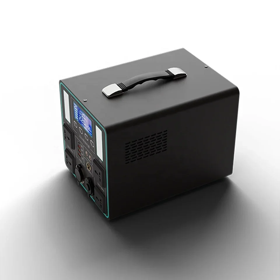 600w 600wh New Energy Solar Energy System Outdoor Battery Portable Power Station For Outdoor Emergency