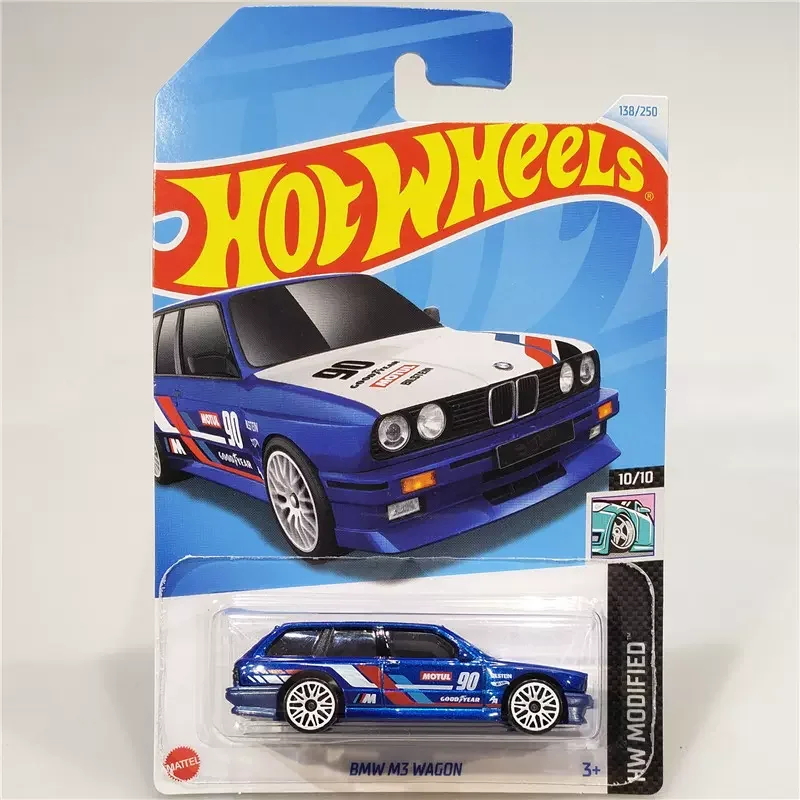 Original Hot  2024 Wheels Car 1/64 Diecast Metal Vehicle Model HW Modifie BMW M3 Wagon Toys for Boys d Collection Birthday Gift