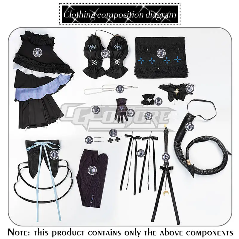 BanG droom! Togawa Sakiko Kostuum Anime Jurken Kerstmis Halloween Freeshipping CG2062LRY