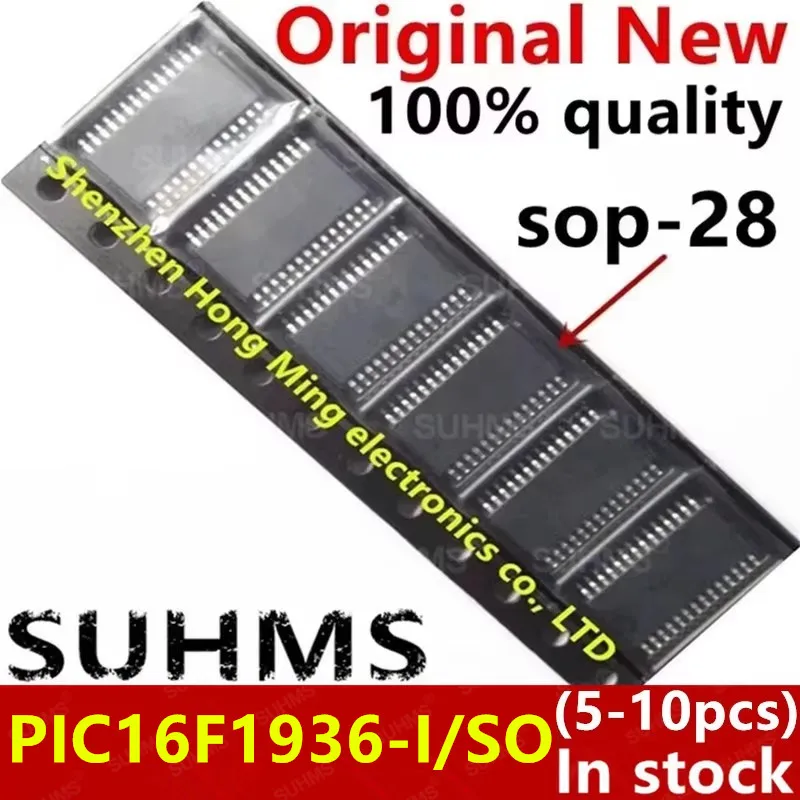 PIC16F1936-I/SO PIC16F1936 SOP28 chipset, 100% novo, 5-10 pcs