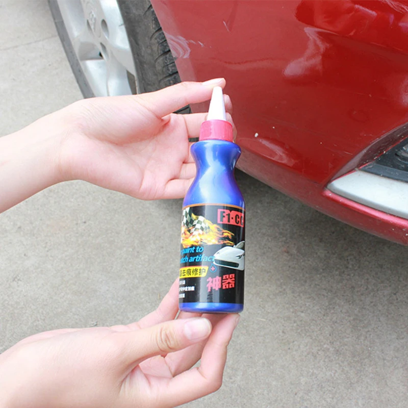 Pequeno pincel azul para Car Scratch Repair Solution, Removendo manchas, Scratch Free Wax