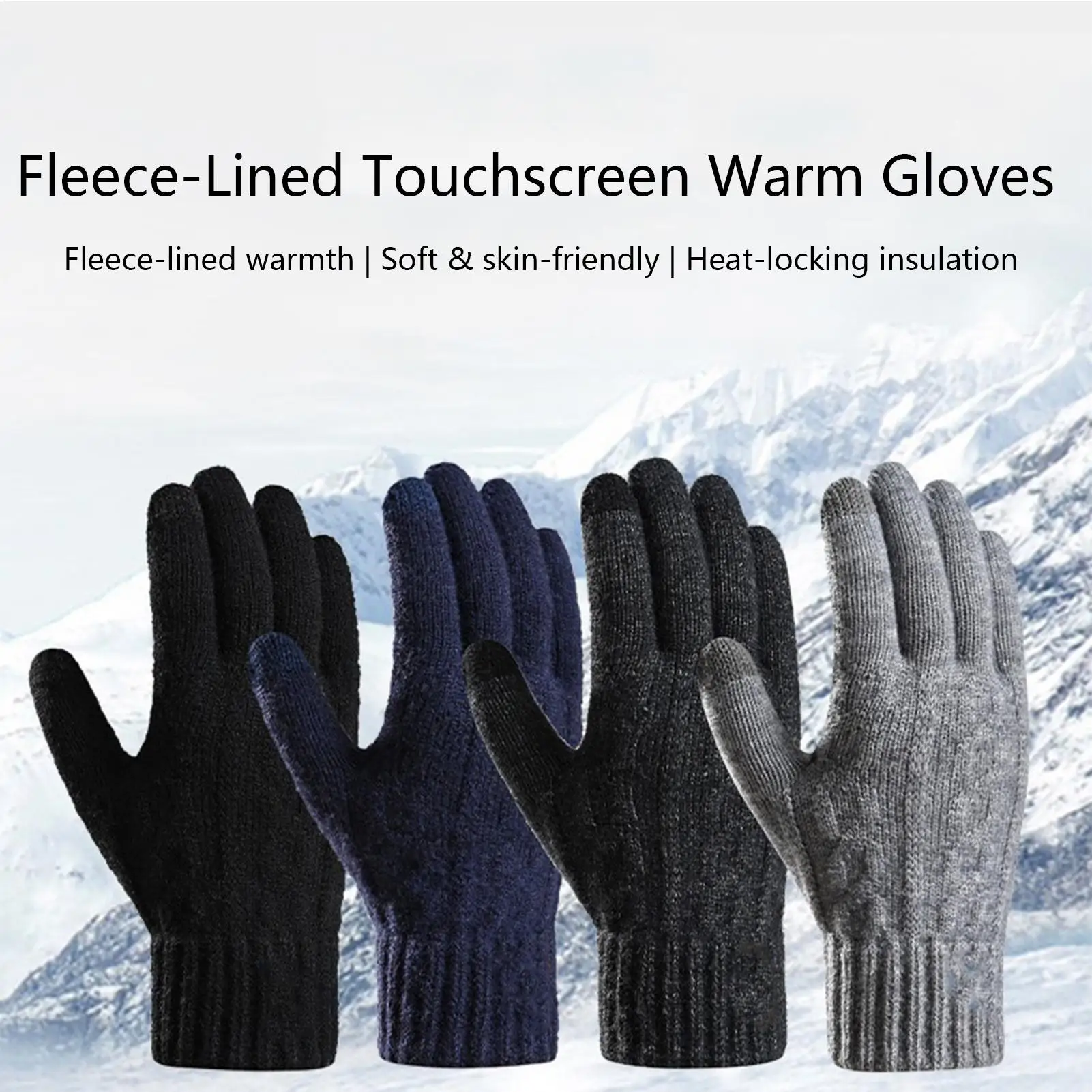 Heated Gloves For Men Cold Weather Winter Heating Mitten Electric Heated Winter Gloves For Women Men Adults Home Indoor Outdoor - view 4