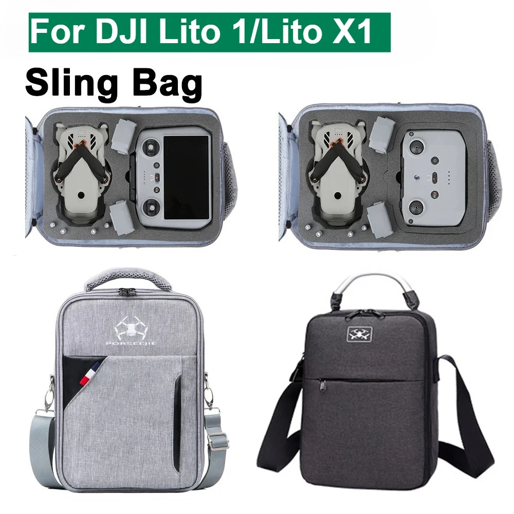 For DJI Lito 1/Lito X1 Portable Single Shoulder Bag Storage Bag Handbag Carrying Case Drone Accessories
