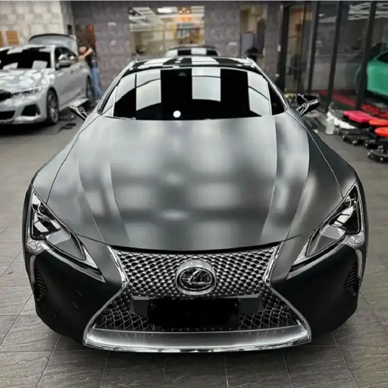 

Прямая продажа с фабрики, атласная черная матовая пленка Ppf для автомобильной пленки, защита от царапин с 5-летней гарантией